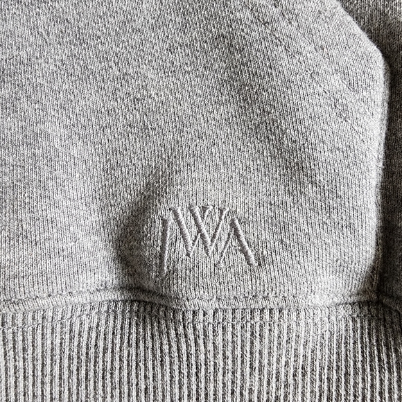 JW Anderson, Eyes Printed Hoodie, Heather Grey - Picture 10 of 11